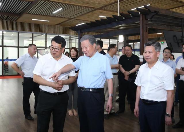 6月7日，任玉岭赴安吉县考察调研