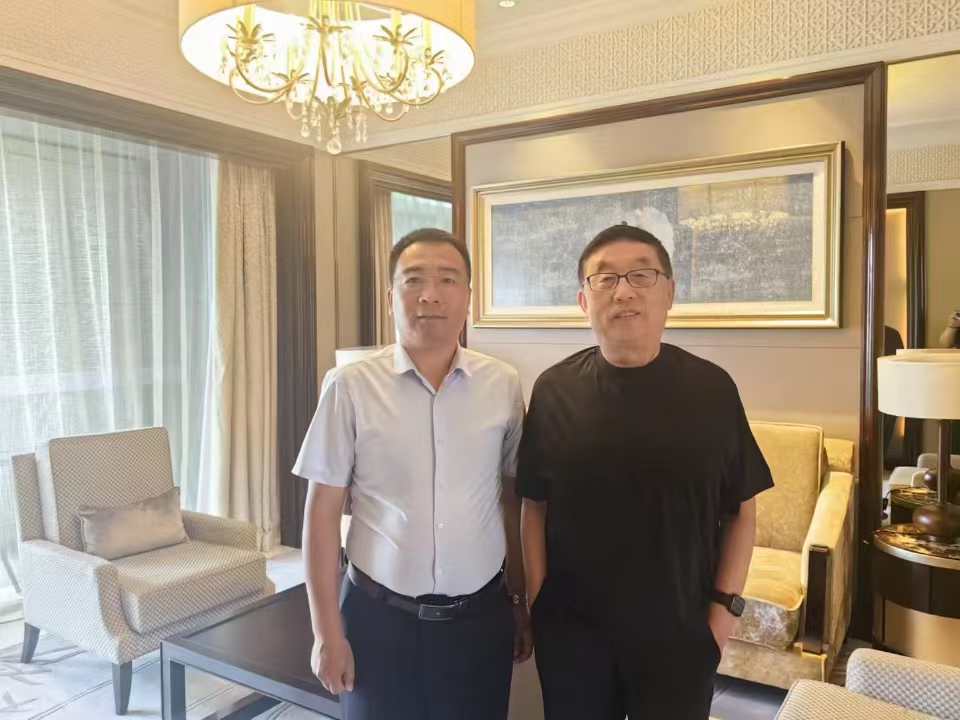 强国智库对外合作部部长刘庆国拜会中国工程院院士柴天佑